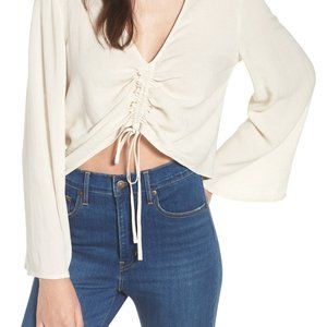 Leith Ruched Front Top